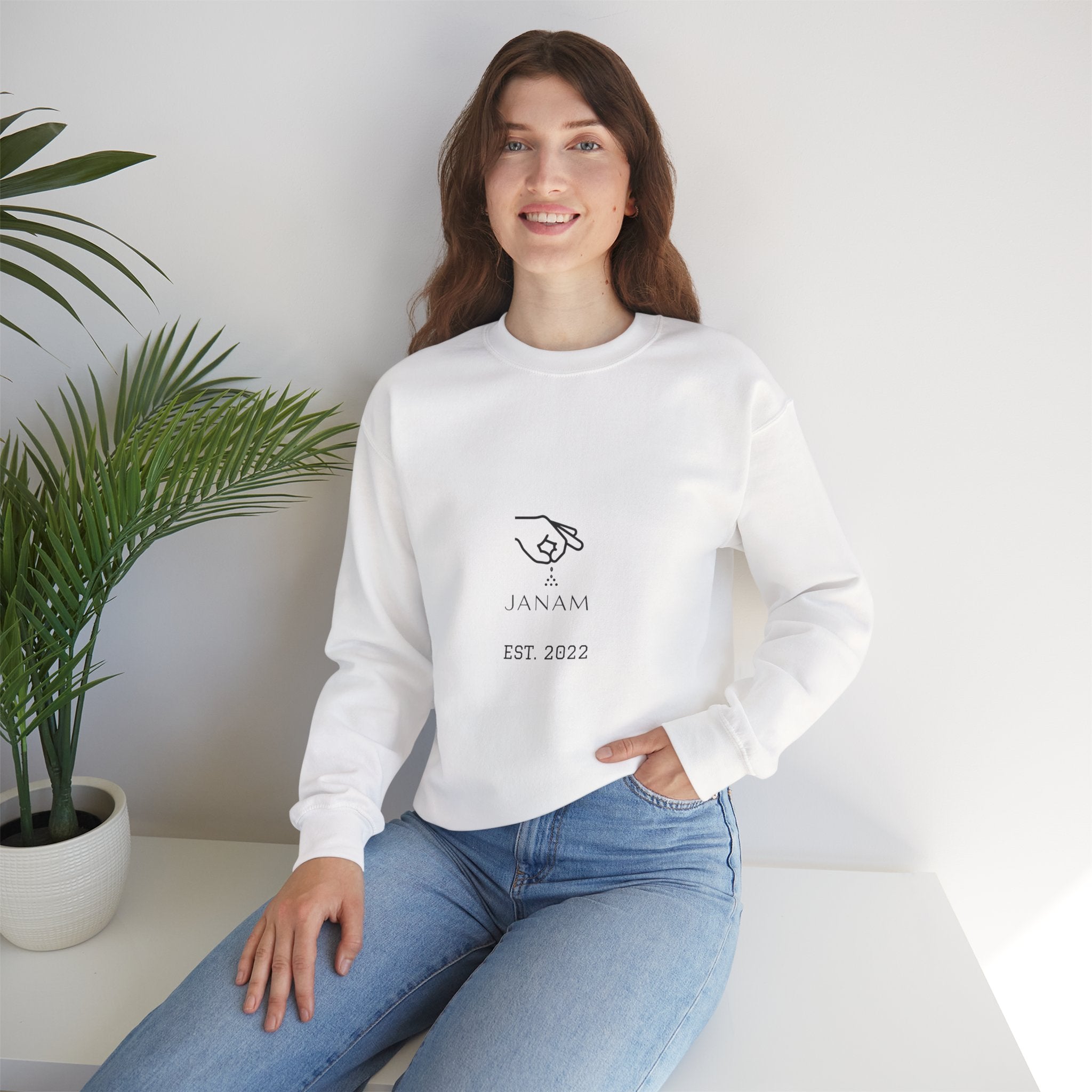 Janam Est. 2022 Crewneck Sweatshirt