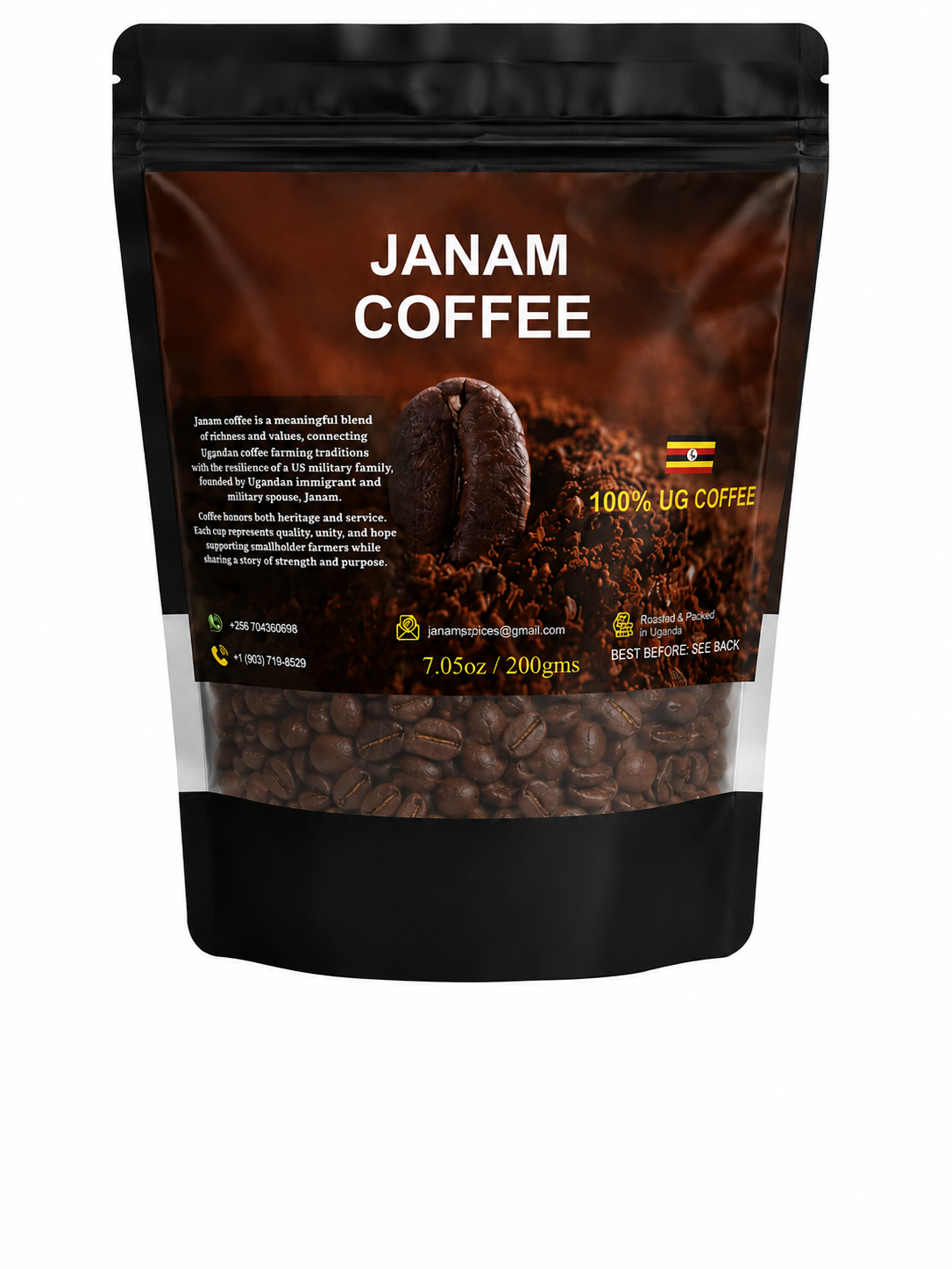 Janam Ugandan coffee| Premium medium roast